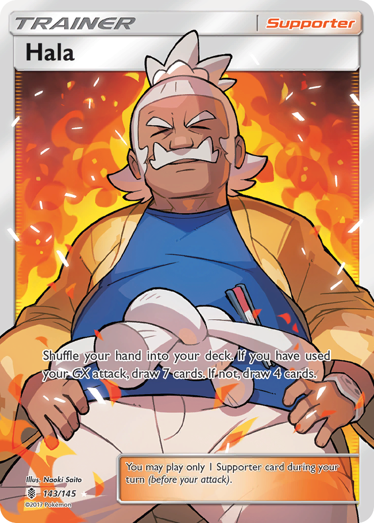 Hala (143/145) [Sun & Moon: Guardians Rising] | Good Games Cannington