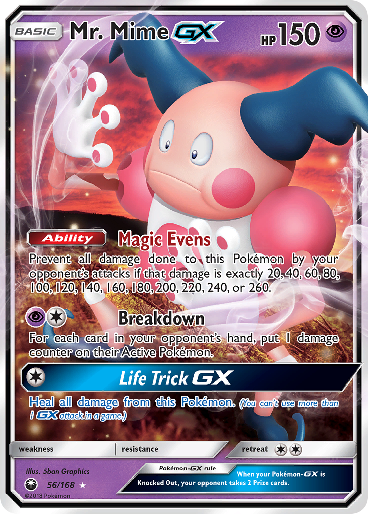 Mr. Mime GX (56/168) [Sun & Moon: Celestial Storm] | Good Games Cannington