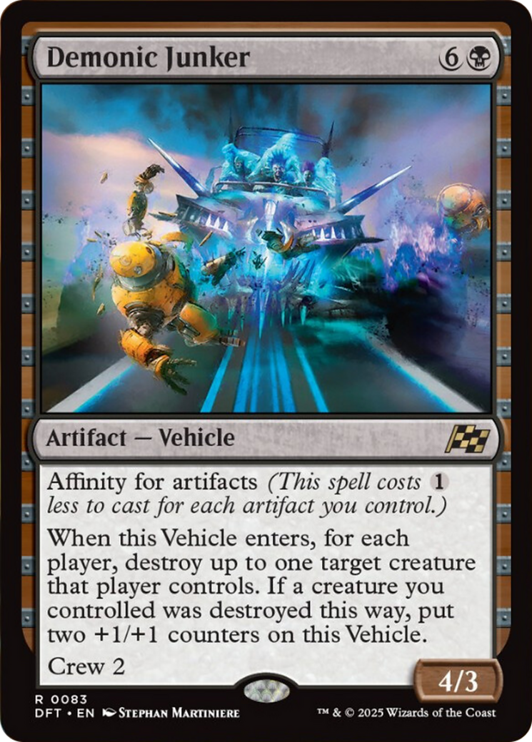 Demonic Junker [Aetherdrift] | Good Games Cannington
