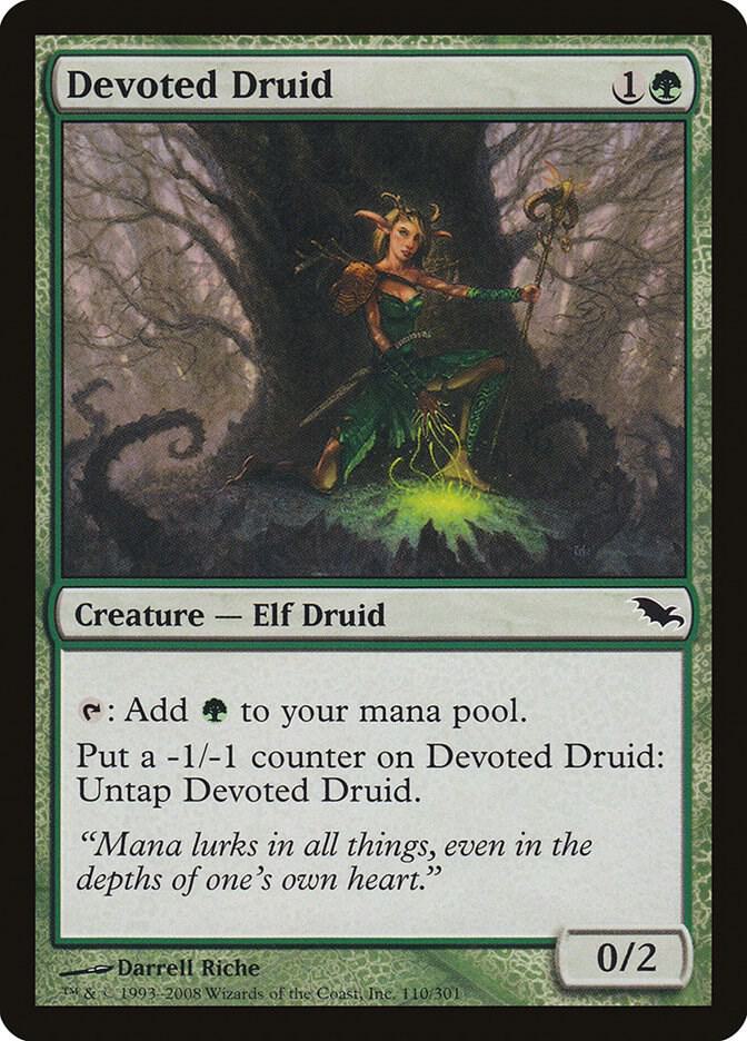 Devoted Druid 110/301 (Shadowmoor)  | Good Games Cannington
