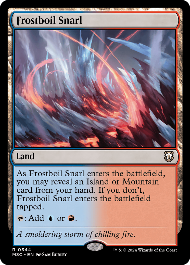 Frostboil Snarl [Modern Horizons 3 Commander] | Good Games Cannington