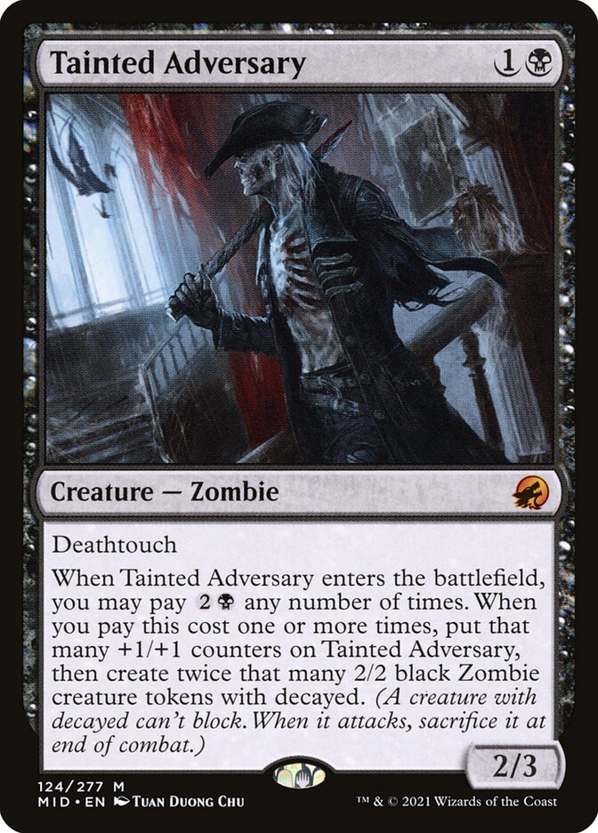 Tainted Adversary 124/277 (Innistrad: Midnight Hunt)  | Good Games Cannington