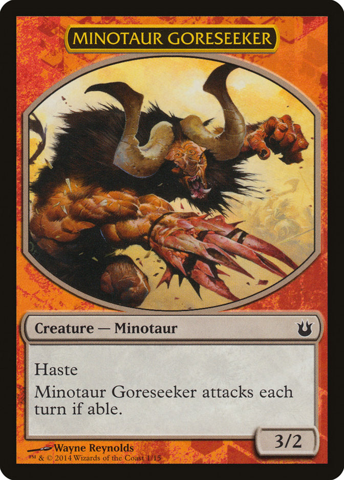 Minotaur Goreseeker [Born of the Gods Battle the Horde] | Good Games Cannington