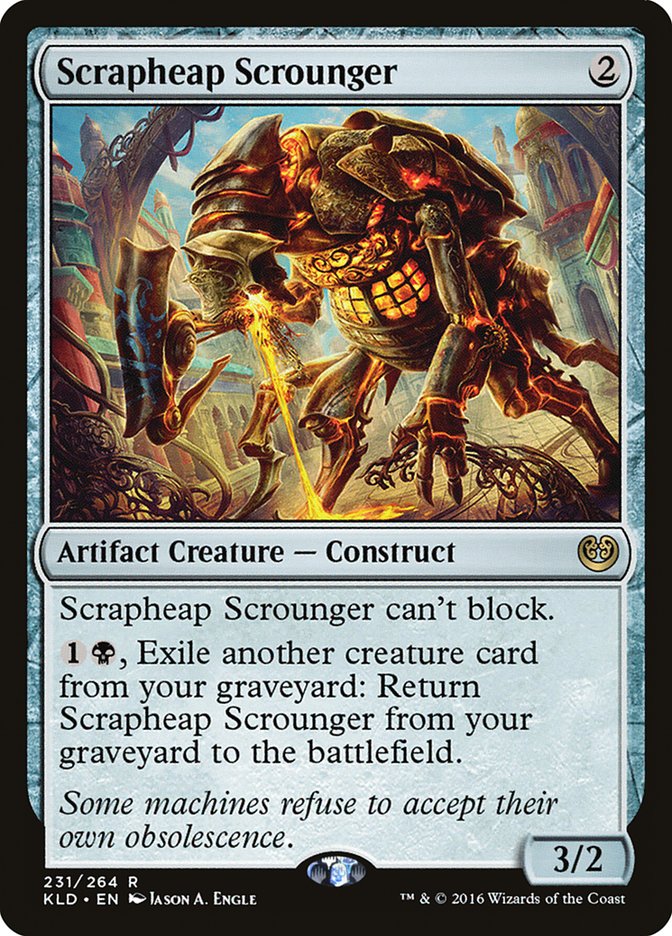 Scrapheap Scrounger [Kaladesh] | Good Games Cannington