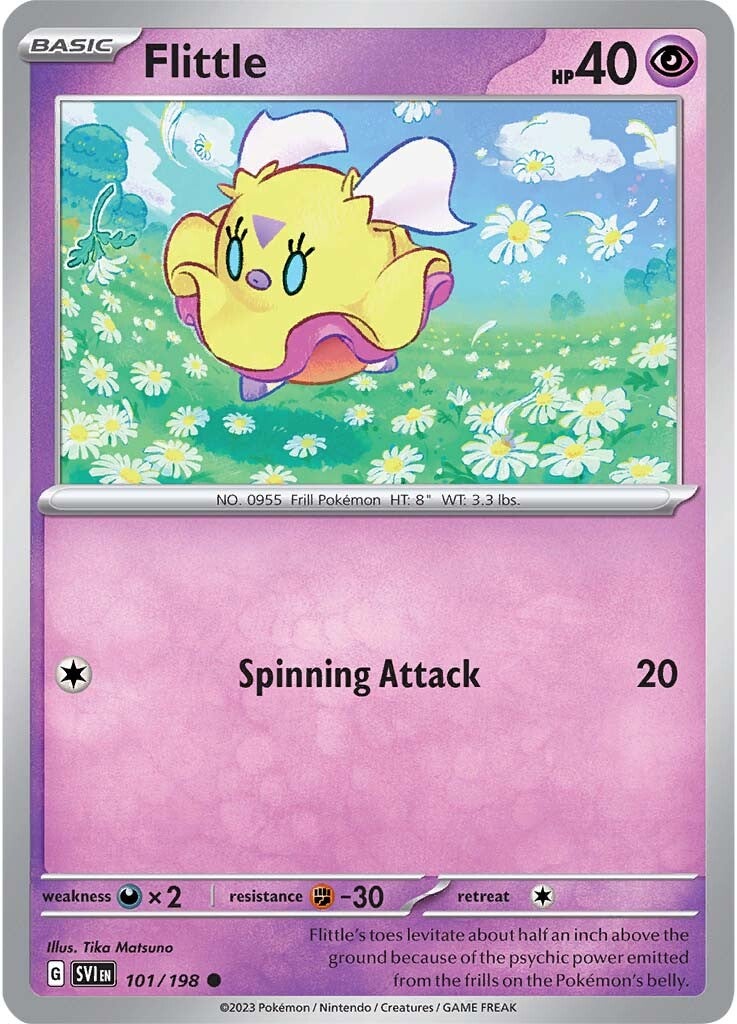 Flittle (101/198) [Scarlet & Violet: Base Set] | Good Games Cannington