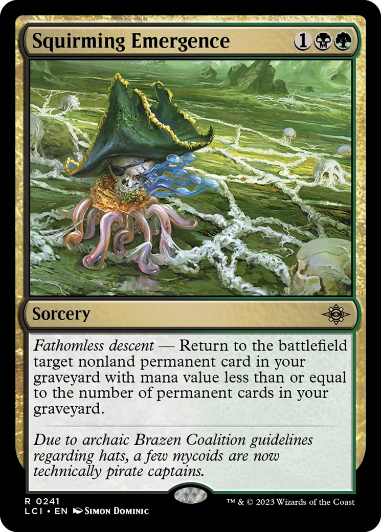 Squirming Emergence [The Lost Caverns of Ixalan] | Good Games Cannington
