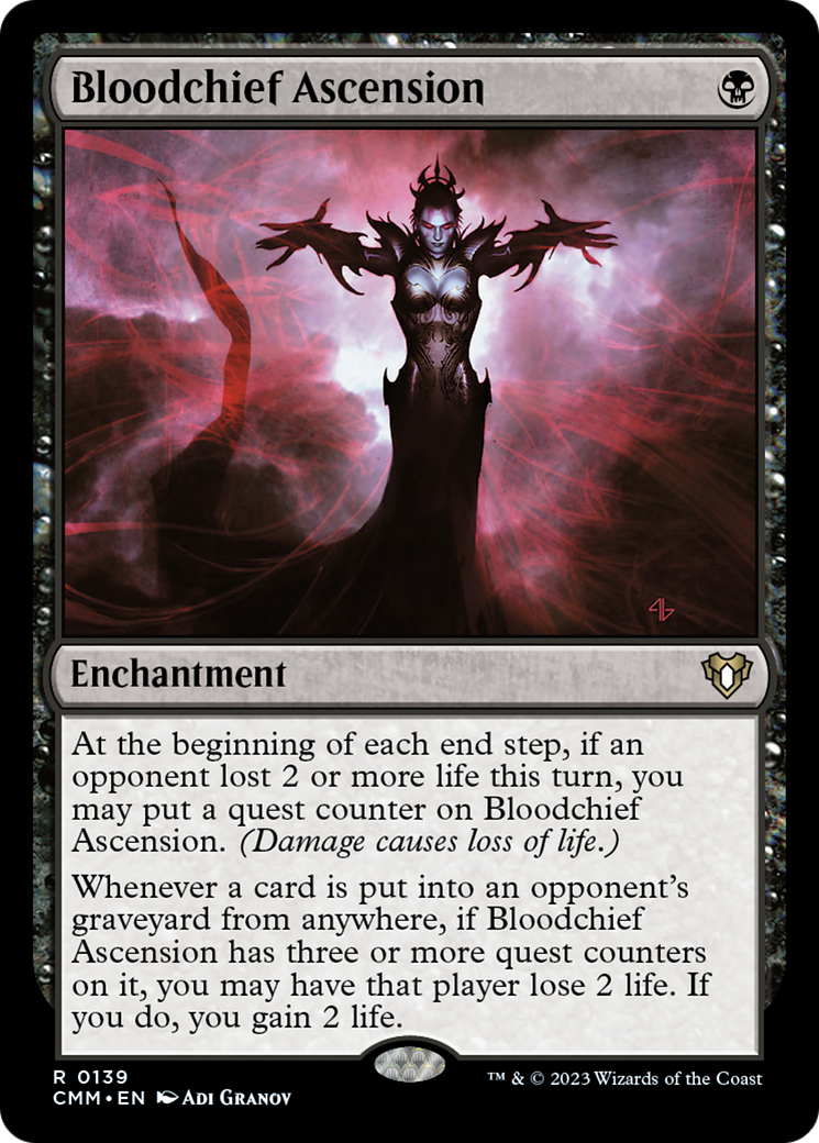 Bloodchief Ascension [Commander Masters] | Good Games Cannington