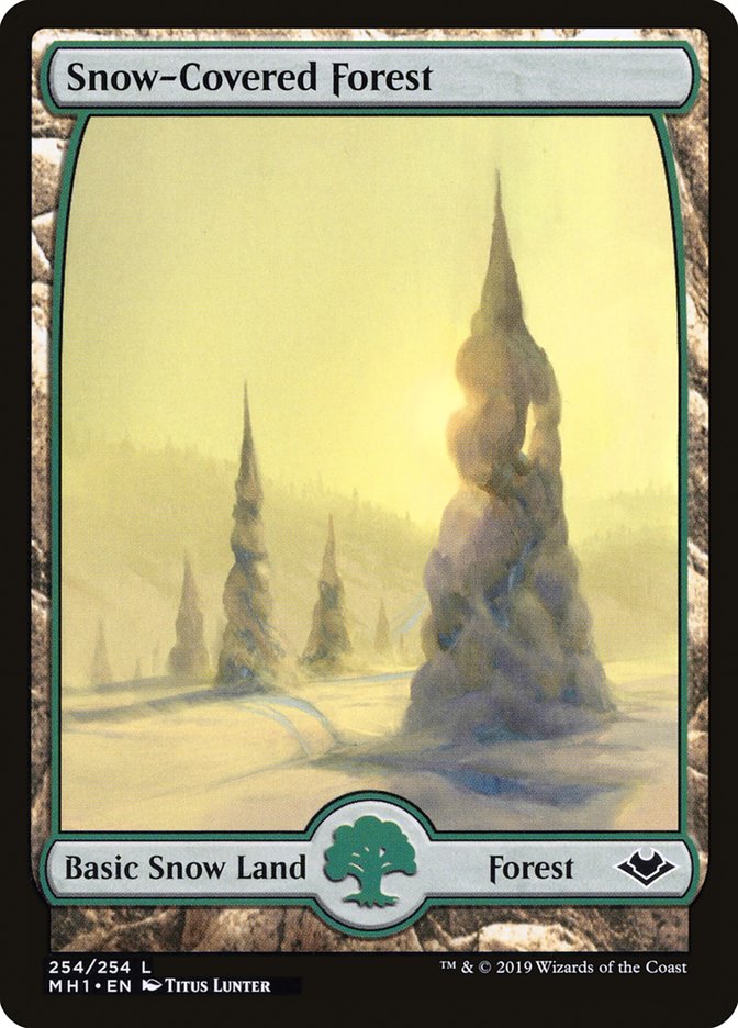 Snow-Covered Forest [Modern Horizons] | Good Games Cannington