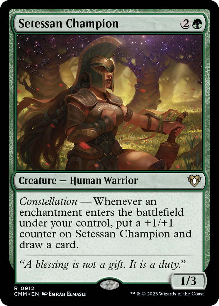 Setessan Champion [Commander Masters] | Good Games Cannington