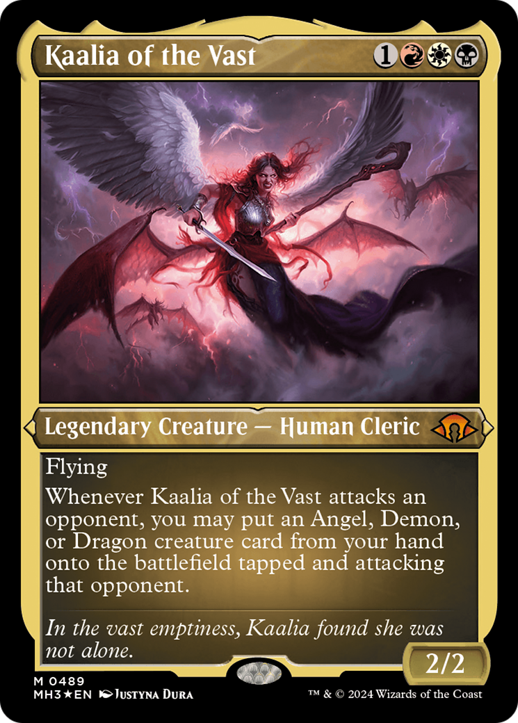 Kaalia of the Vast (Foil Etched) [Modern Horizons 3] | Good Games Cannington