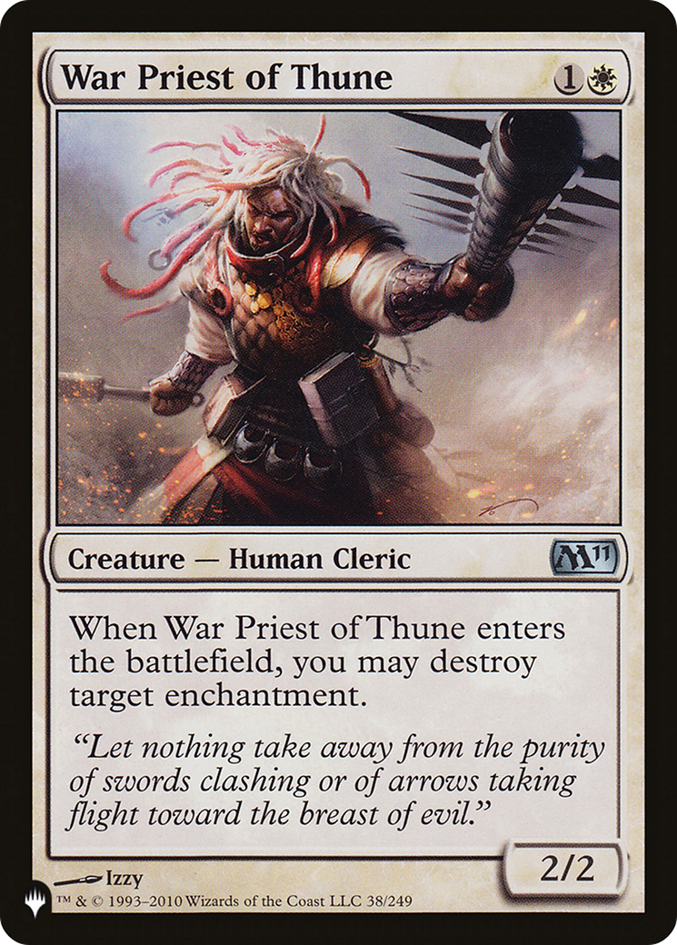 War Priest of Thune [The List] | Good Games Cannington