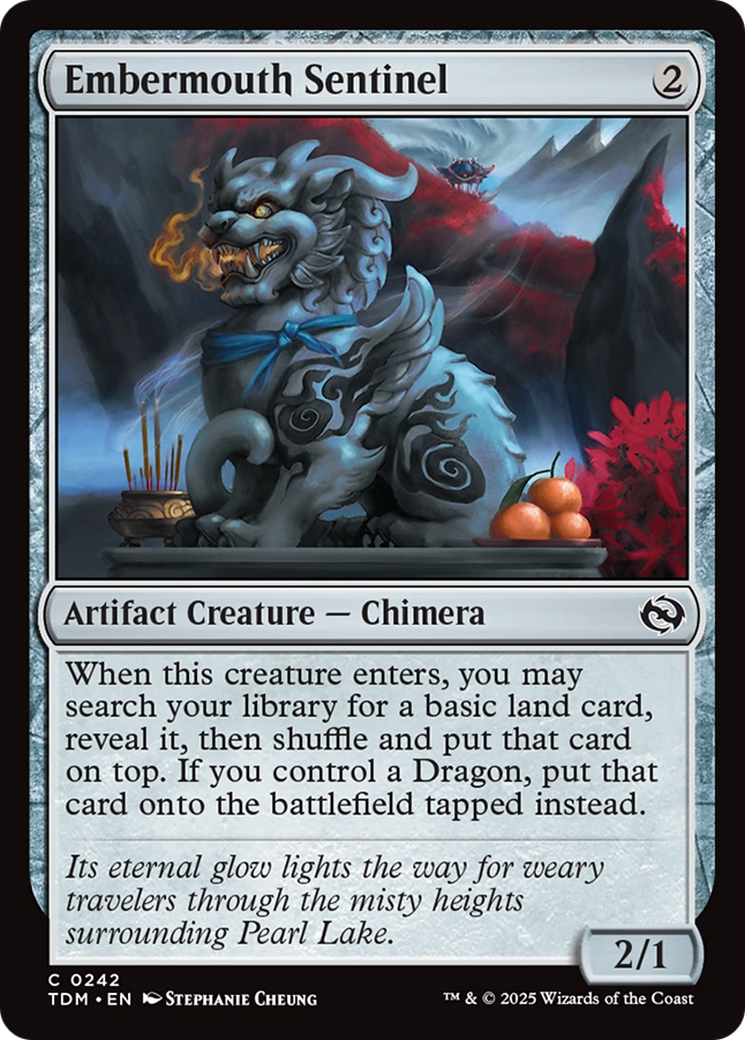 Embermouth Sentinel [Tarkir: Dragonstorm] | Good Games Cannington