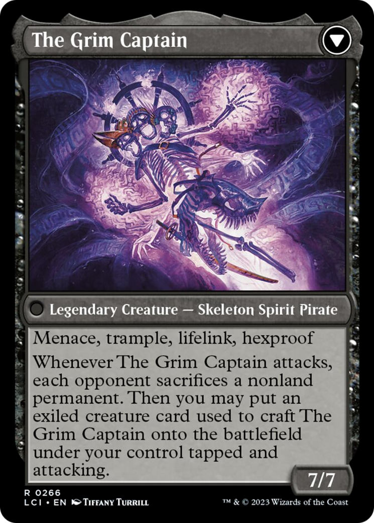 Throne of the Grim Captain // The Grim Captain [The Lost Caverns of Ixalan] | Good Games Cannington