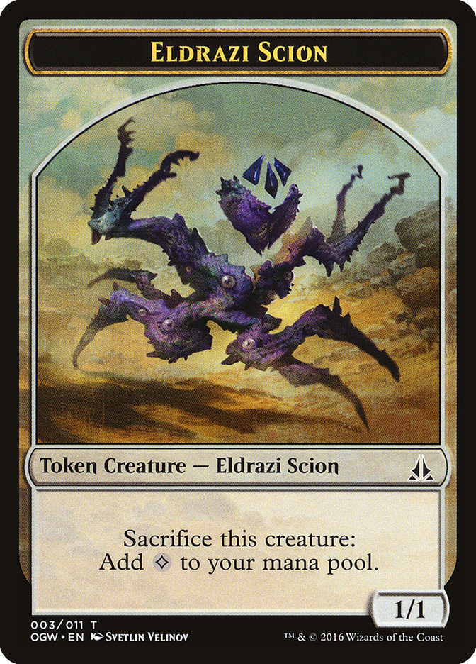 Eldrazi Scion Token (003/011) [Oath of the Gatewatch Tokens] | Good Games Cannington