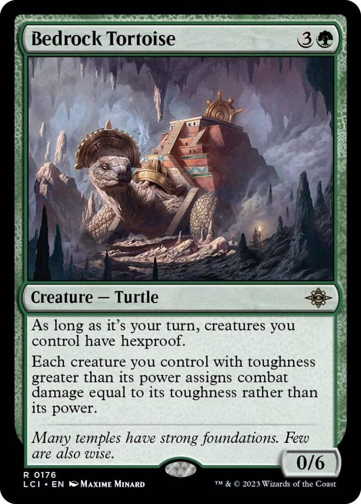 Bedrock Tortoise [The Lost Caverns of Ixalan] | Good Games Cannington
