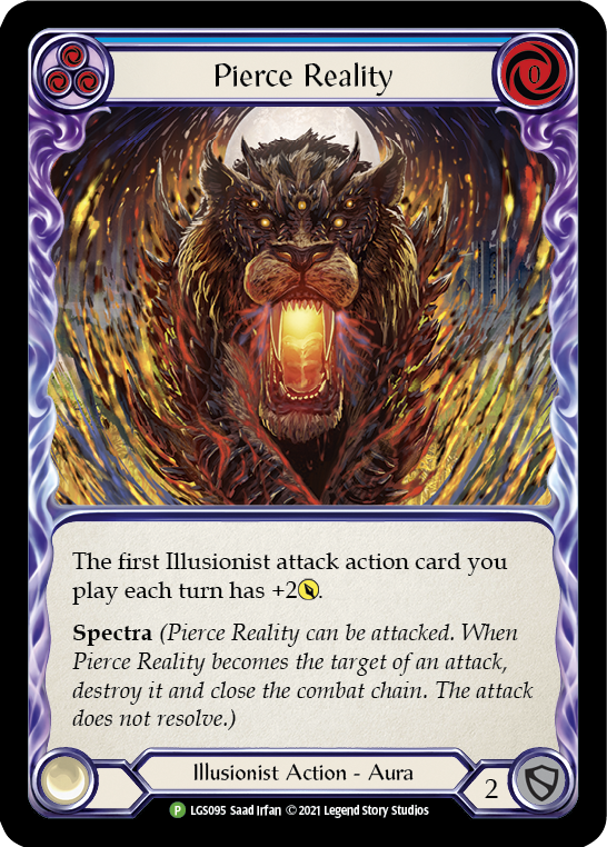 Pierce Reality [LGS095] (Promo)  Cold Foil | Good Games Cannington