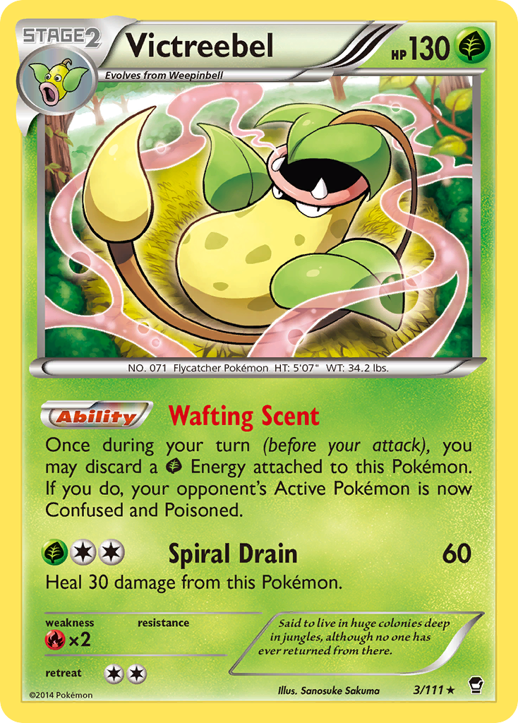 Victreebel (3/111) [XY: Furious Fists] | Good Games Cannington