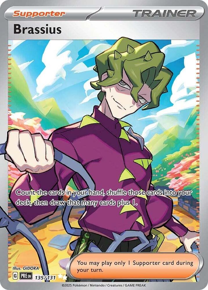 Brassius 135/131 (SV: Prismatic Evolutions)  - Holofoil | Good Games Cannington