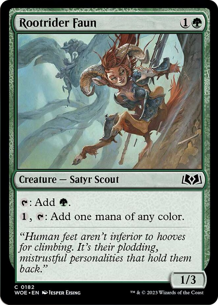 Rootrider Faun [Wilds of Eldraine] | Good Games Cannington