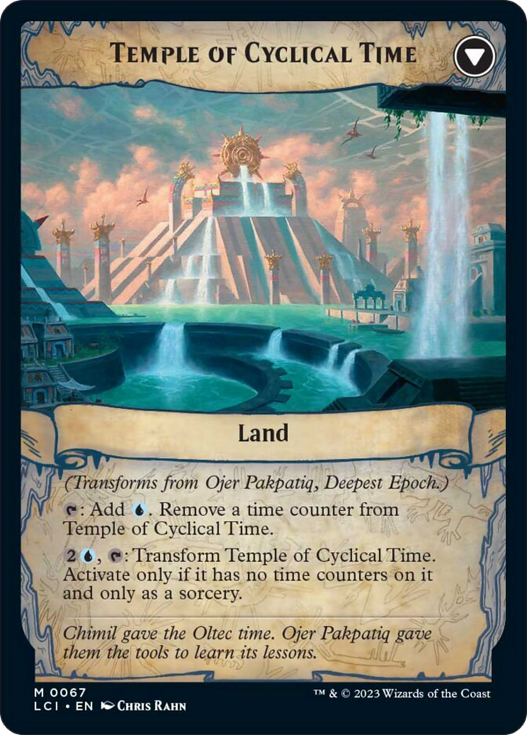Ojer Pakpatiq, Deepest Epoch // Temple of Cyclical Time [The Lost Caverns of Ixalan] | Good Games Cannington