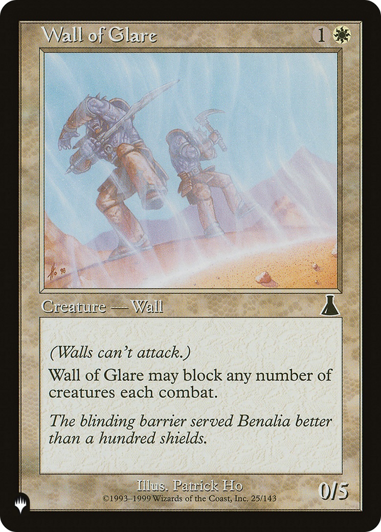 Wall of Glare [The List] | Good Games Cannington