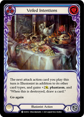 Veiled Intentions (Blue) [EVR152] (Everfest)  1st Edition Rainbow Foil | Good Games Cannington