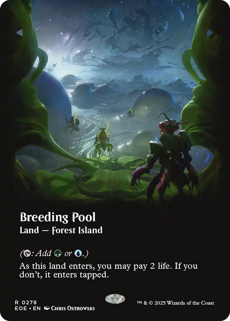 Breeding Pool (Borderless) [Edge of Eternities] | Good Games Cannington