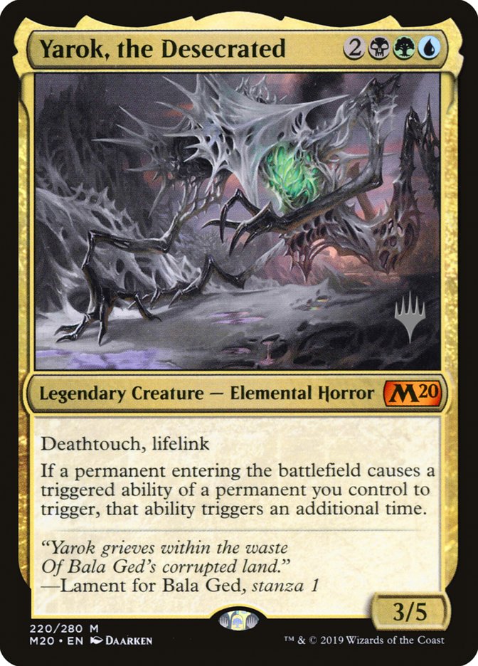 Yarok, the Desecrated (Promo Pack) [Core Set 2020 Promos] | Good Games Cannington