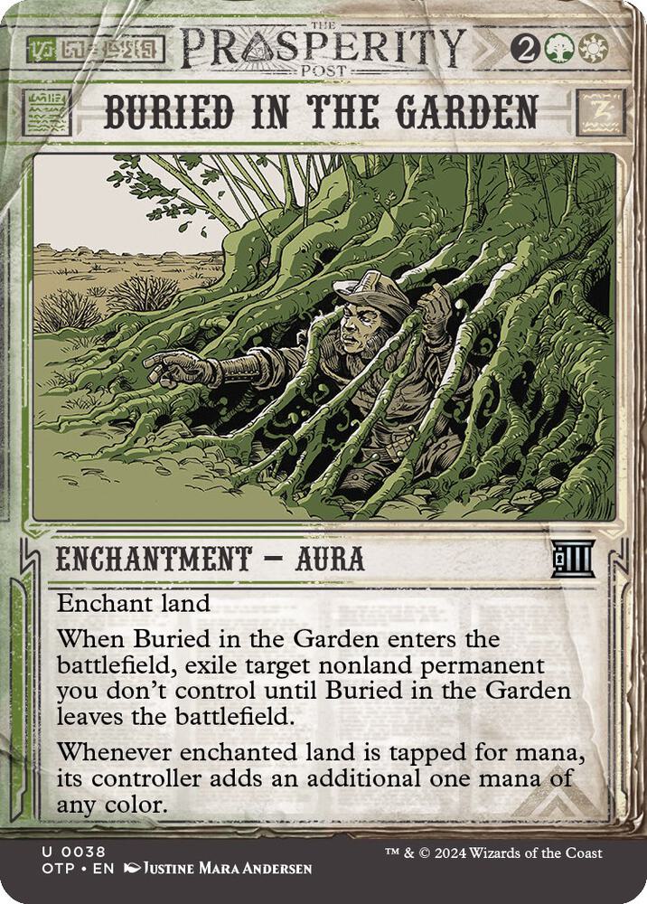 Buried in the Garden 38 (Outlaws of Thunder Junction: Breaking News)  | Good Games Cannington