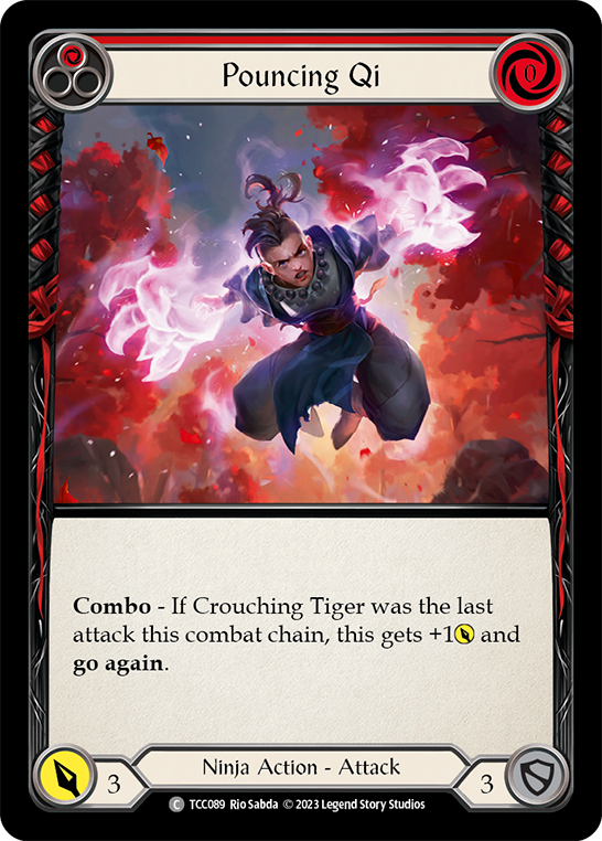 Pouncing Qi (Red) [TCC089] (Round the Table: TCC x LSS) | Good Games Cannington