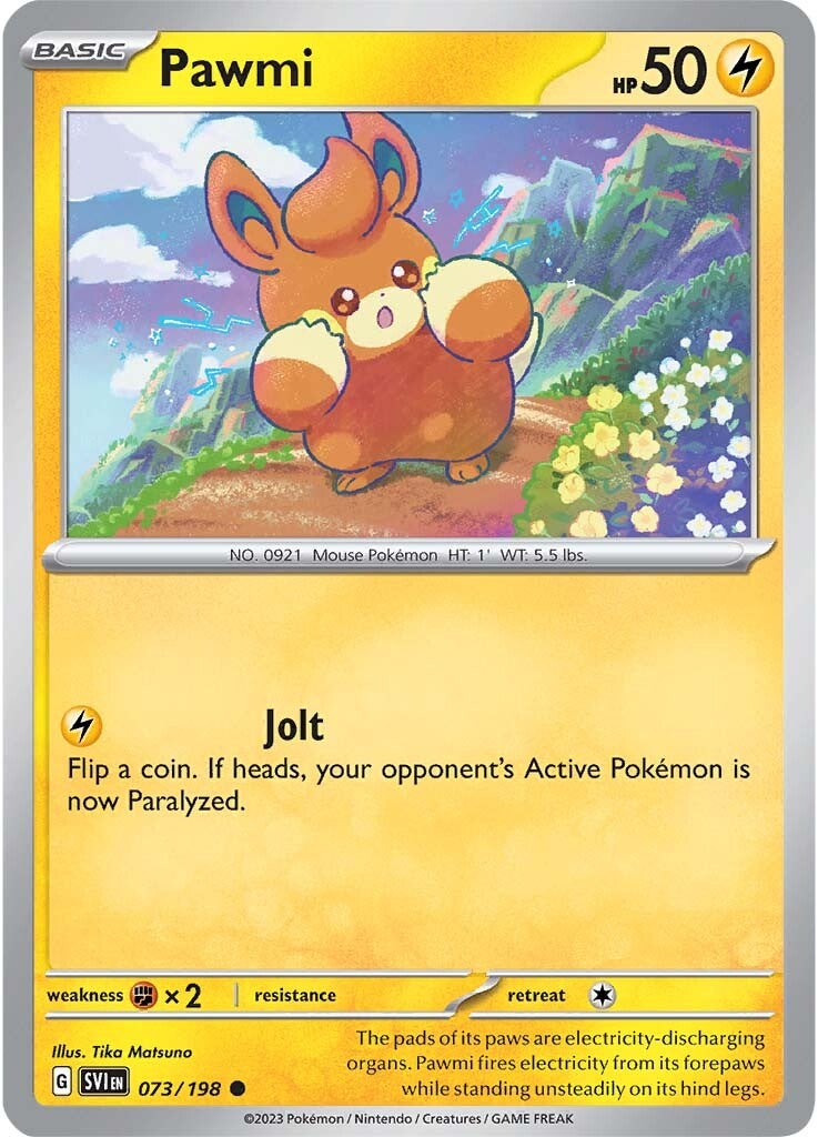 Pawmi (073/198) [Scarlet & Violet: Base Set] | Good Games Cannington