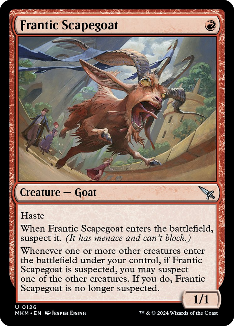 Frantic Scapegoat [Murders at Karlov Manor] | Good Games Cannington