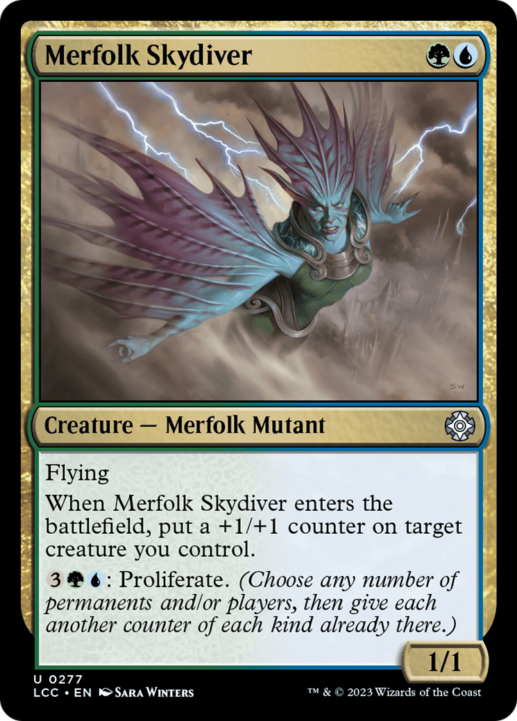 Merfolk Skydiver [The Lost Caverns of Ixalan Commander] | Good Games Cannington