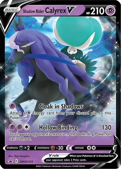 Shadow Rider Calyrex V (SWSH131) [Sword & Shield: Black Star Promos] | Good Games Cannington