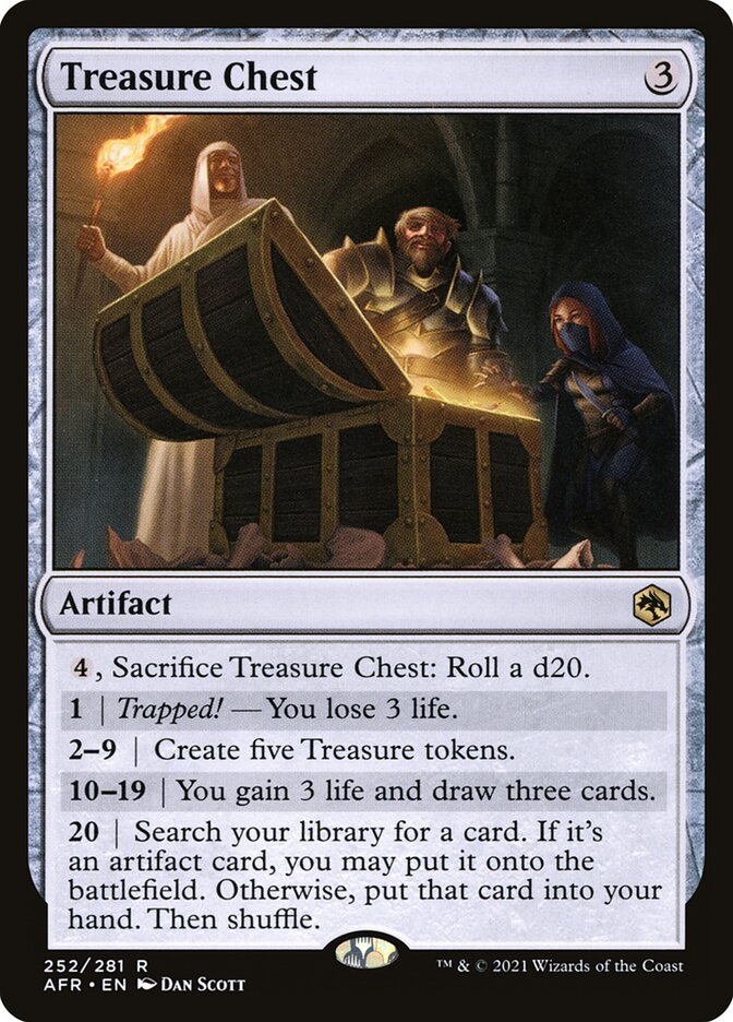 Treasure Chest 252 (Adventures in the Forgotten Realms)  - Foil | Good Games Cannington