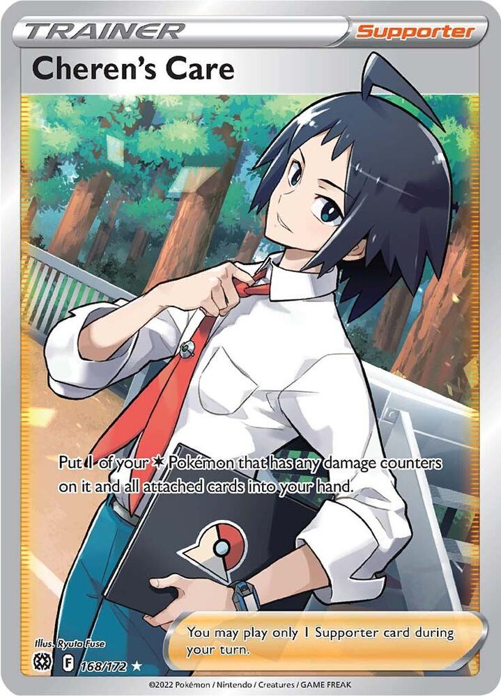 Cherens Care Full Art 168/172 (SWSH09: Brilliant Stars)  - Holofoil | Good Games Cannington