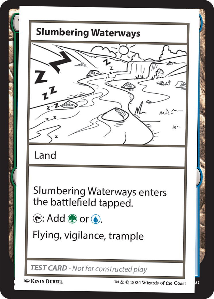 Slumbering Waterways [Mystery Booster 2 Playtest Cards] | Good Games Cannington