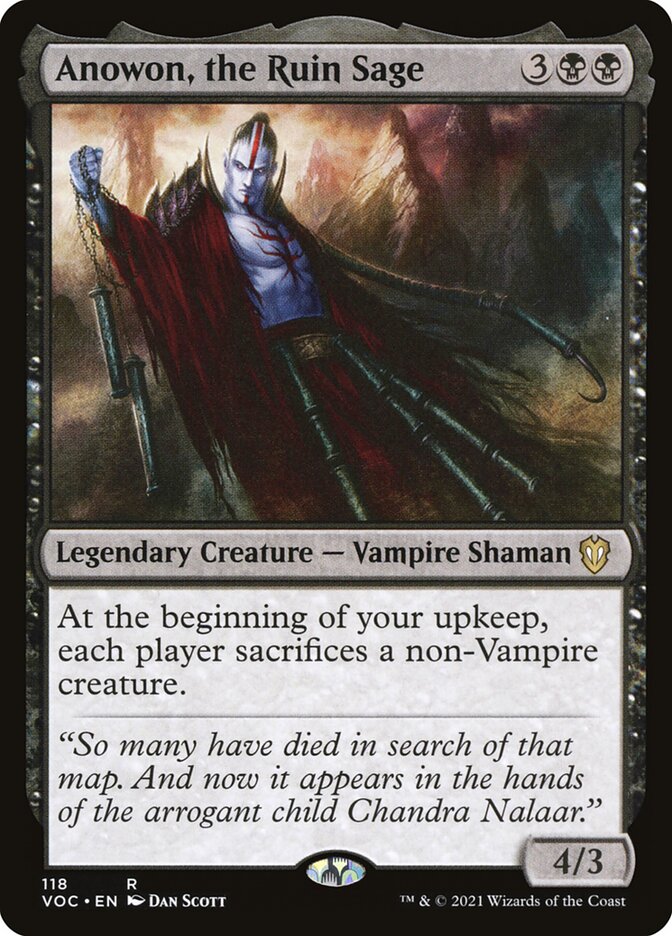 Anowon, the Ruin Sage 118 (Commander: Innistrad: Crimson Vow)  | Good Games Cannington