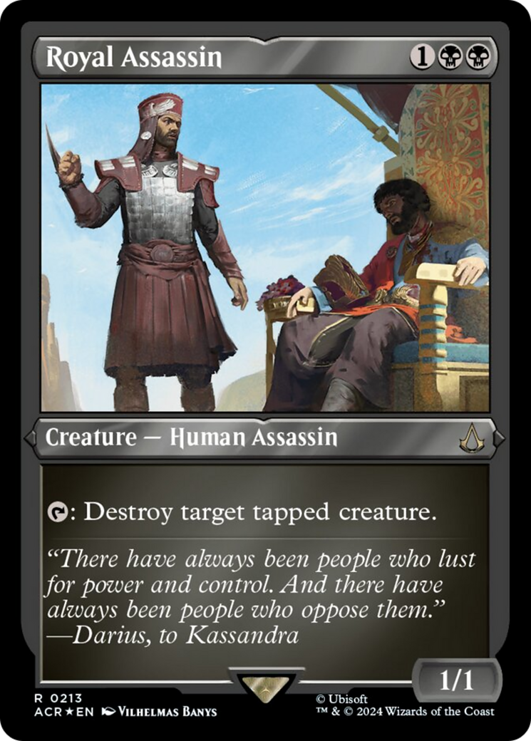 Royal Assassin (Foil Etched) [Assassin's Creed] | Good Games Cannington