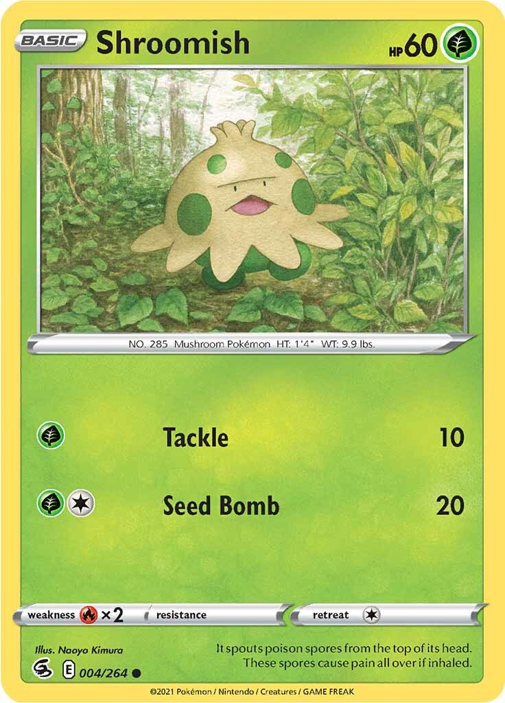Shroomish (004/264) [Sword & Shield: Fusion Strike] | Good Games Cannington