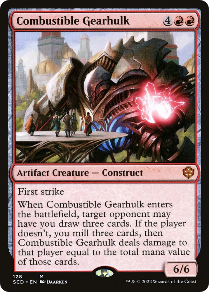 Combustible Gearhulk 128 (Starter Commander Decks)  | Good Games Cannington