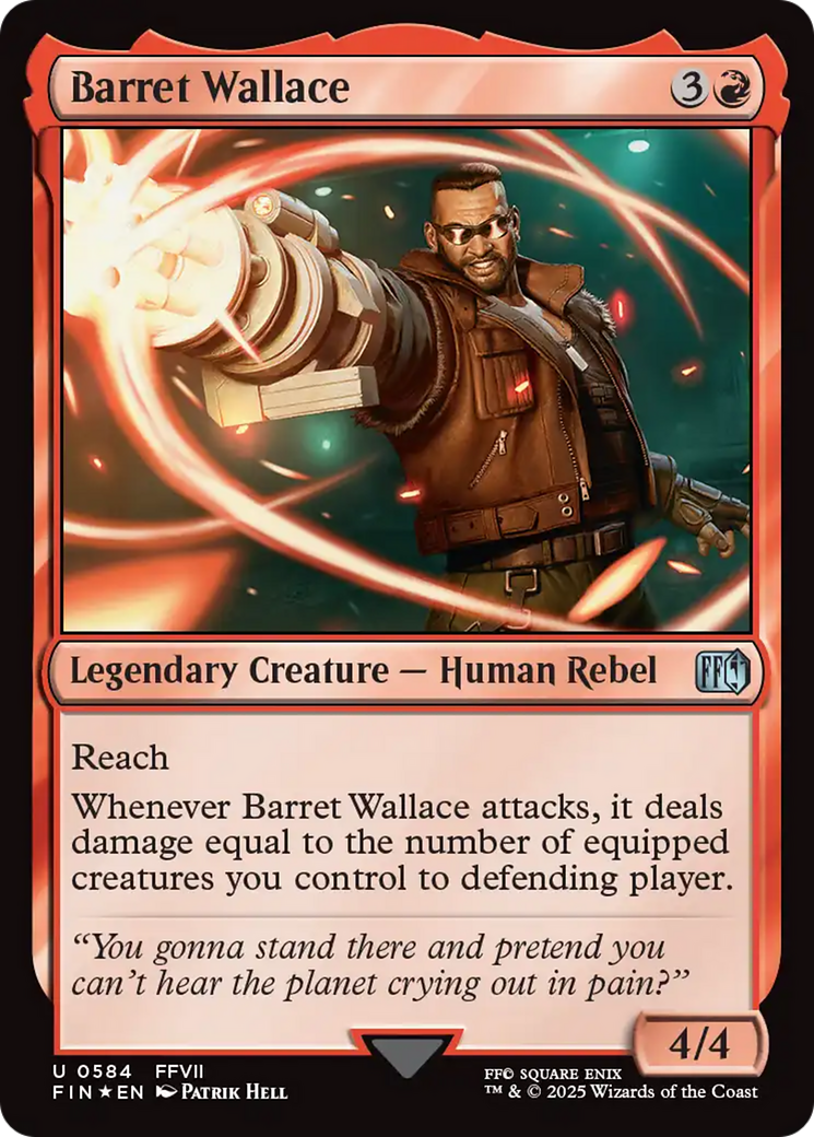 Barret Wallace (Surge Foil) [FINAL FANTASY] | Good Games Cannington