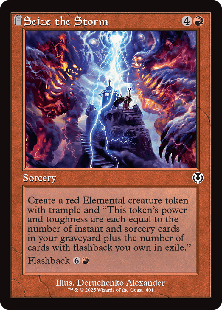 Seize the Storm (Retro Frame) [Innistrad Remastered] | Good Games Cannington