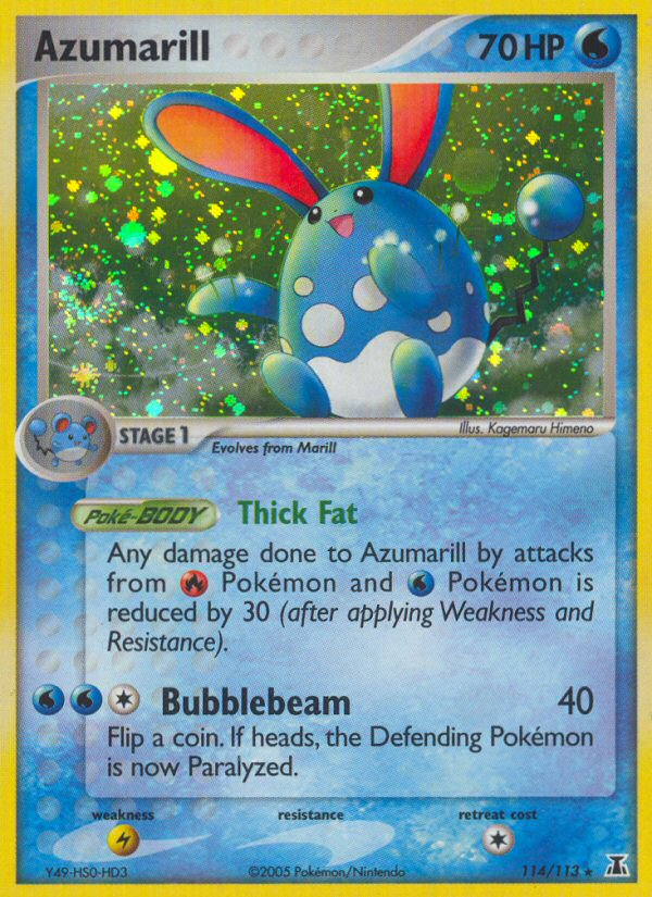 Azumarill (114/113) [EX: Delta Species] | Good Games Cannington
