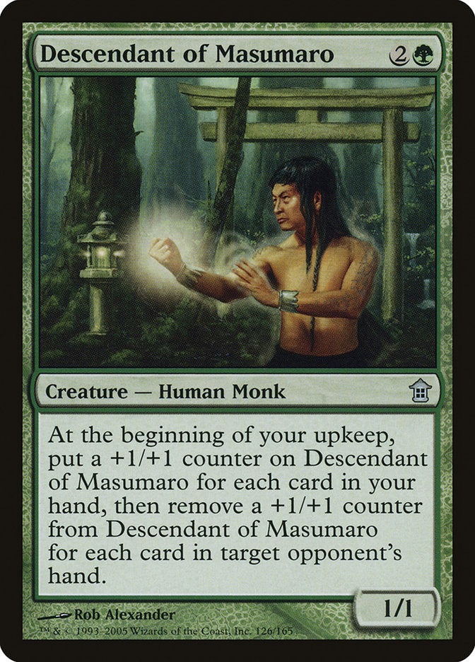 Descendant of Masumaro [Saviors of Kamigawa] | Good Games Cannington