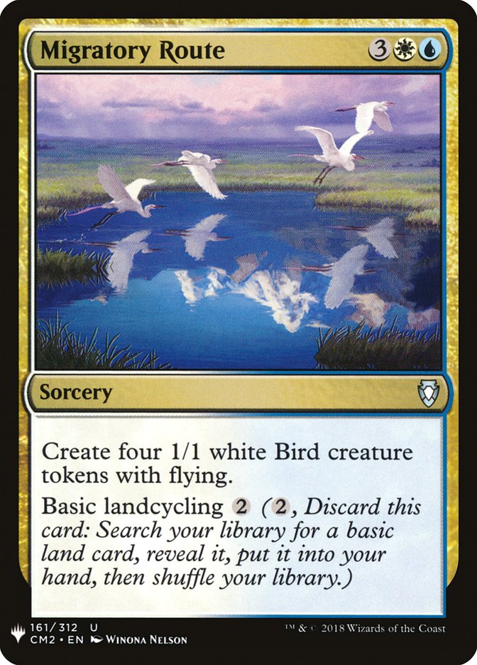 Migratory Route [Mystery Booster] | Good Games Cannington