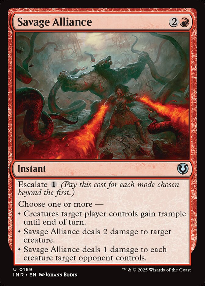 Savage Alliance 169/287 (Innistrad Remastered)  - Foil | Good Games Cannington