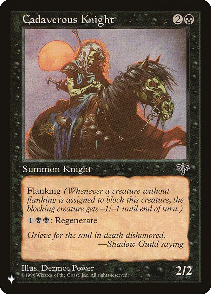 Cadaverous Knight [The List] | Good Games Cannington
