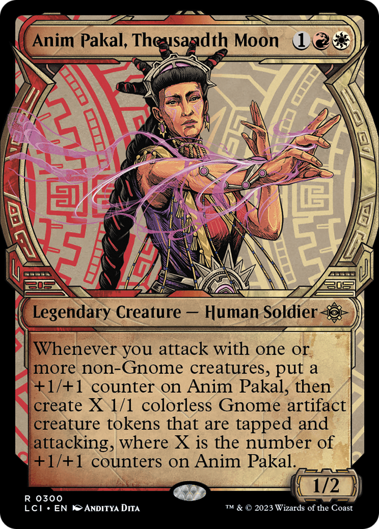 Anim Pakal, Thousandth Moon (Showcase) [The Lost Caverns of Ixalan] | Good Games Cannington