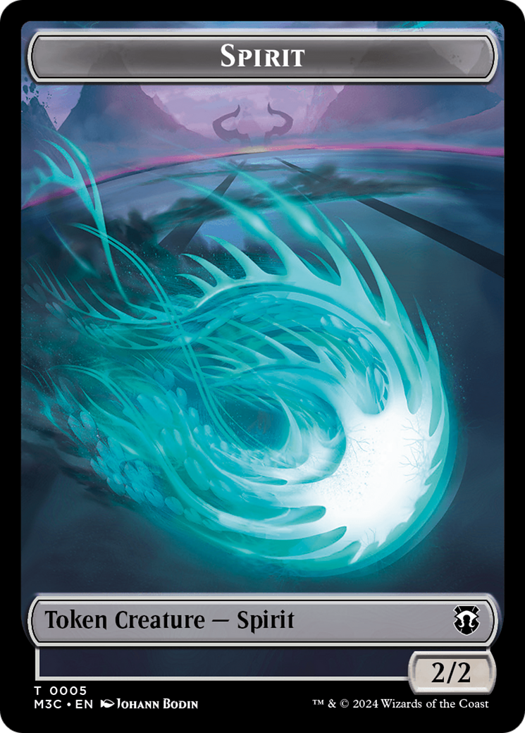 Eldrazi // Spirit Double-Sided Token [Modern Horizons 3 Commander Tokens] | Good Games Cannington